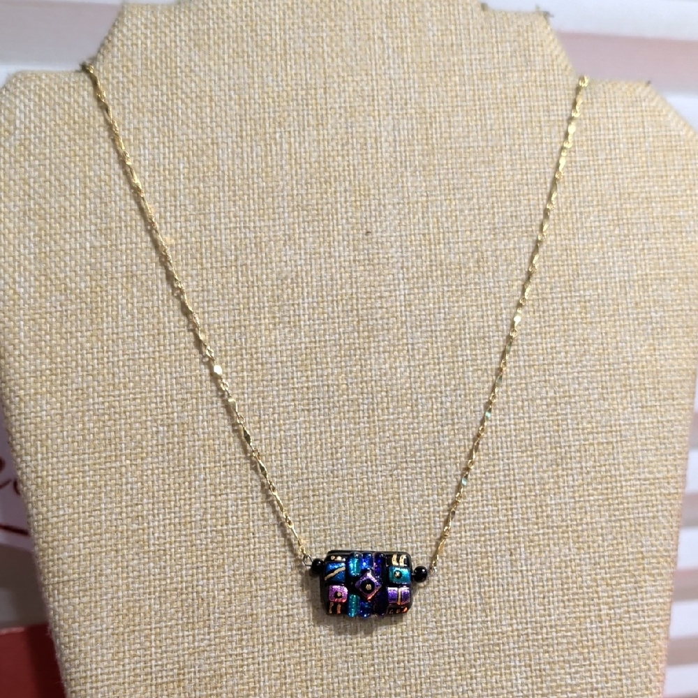Multicolored Pendant Necklace